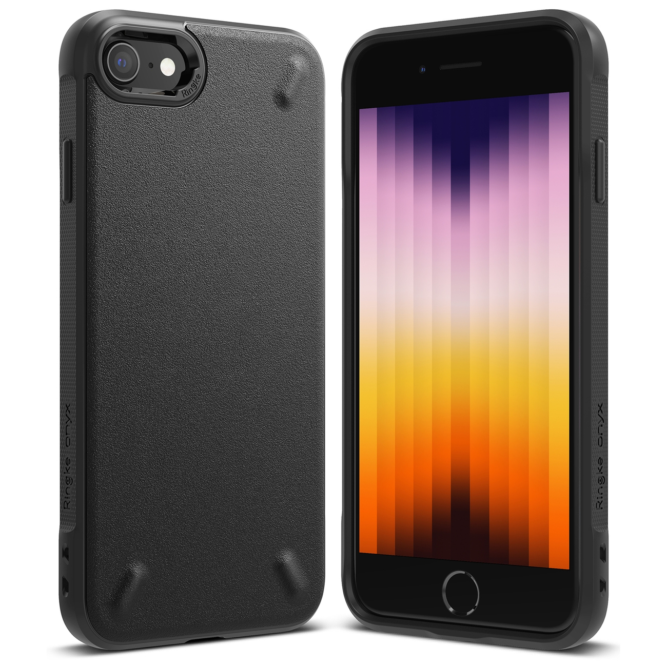 iPhone SE 2022 / SE 2020 / iPhone 8 / iPhone 7 Ringke Onyx fokozott védelmet nyújtó tok fekete