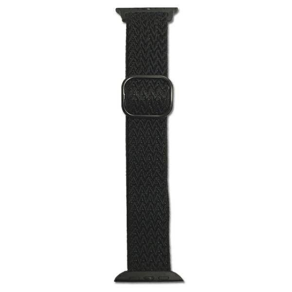 Apple Watch 38/40/41 mm Beline Textile óraszíj fekete