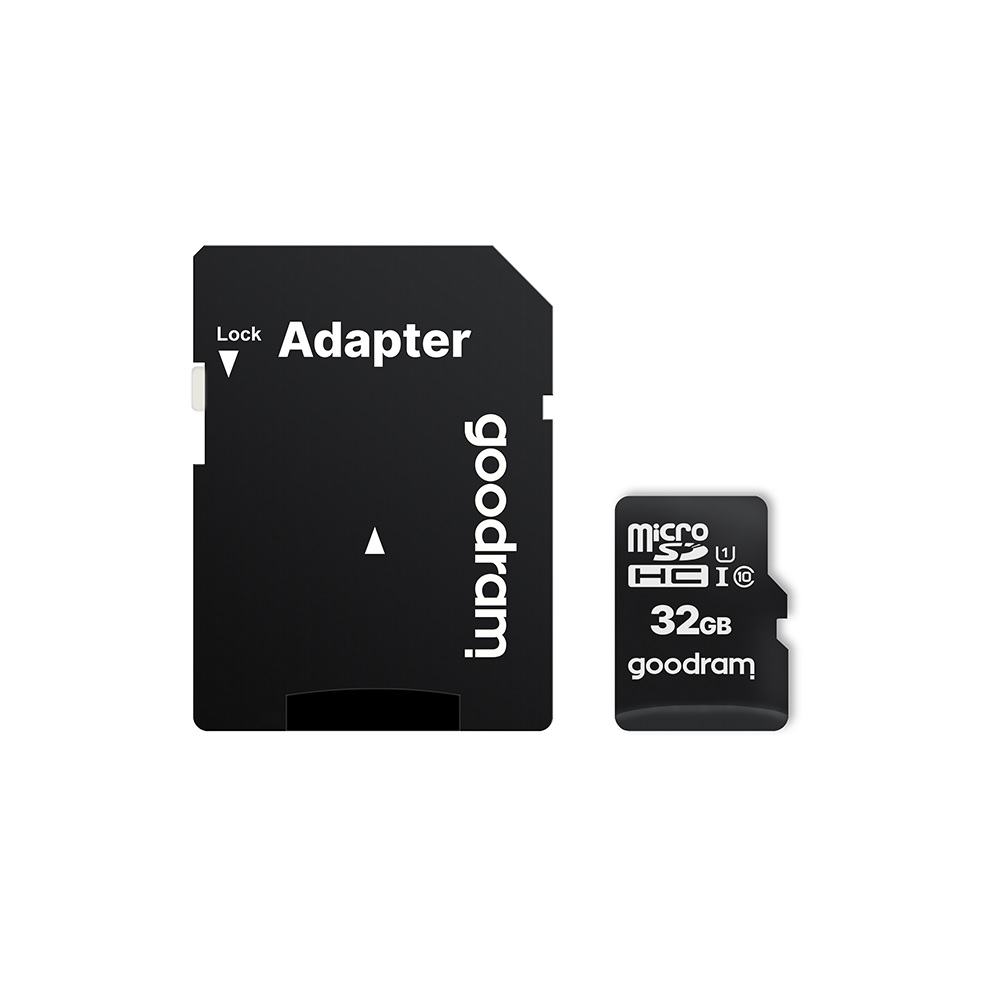 GoodRam memóriakártya 32 GB microSDHC Class 10 UHS-I + adapter