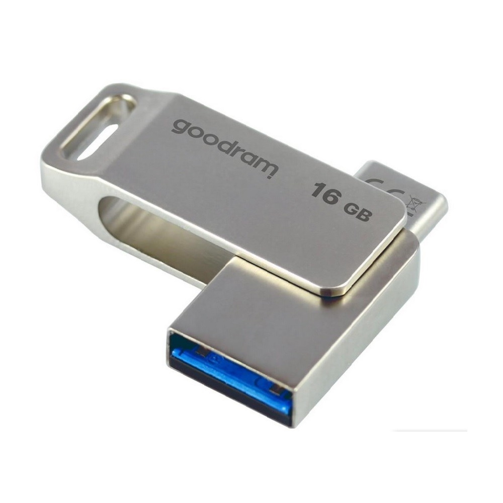 GOODRAM Pendrive 16GB ODA3 USB 3.2, Ezüst