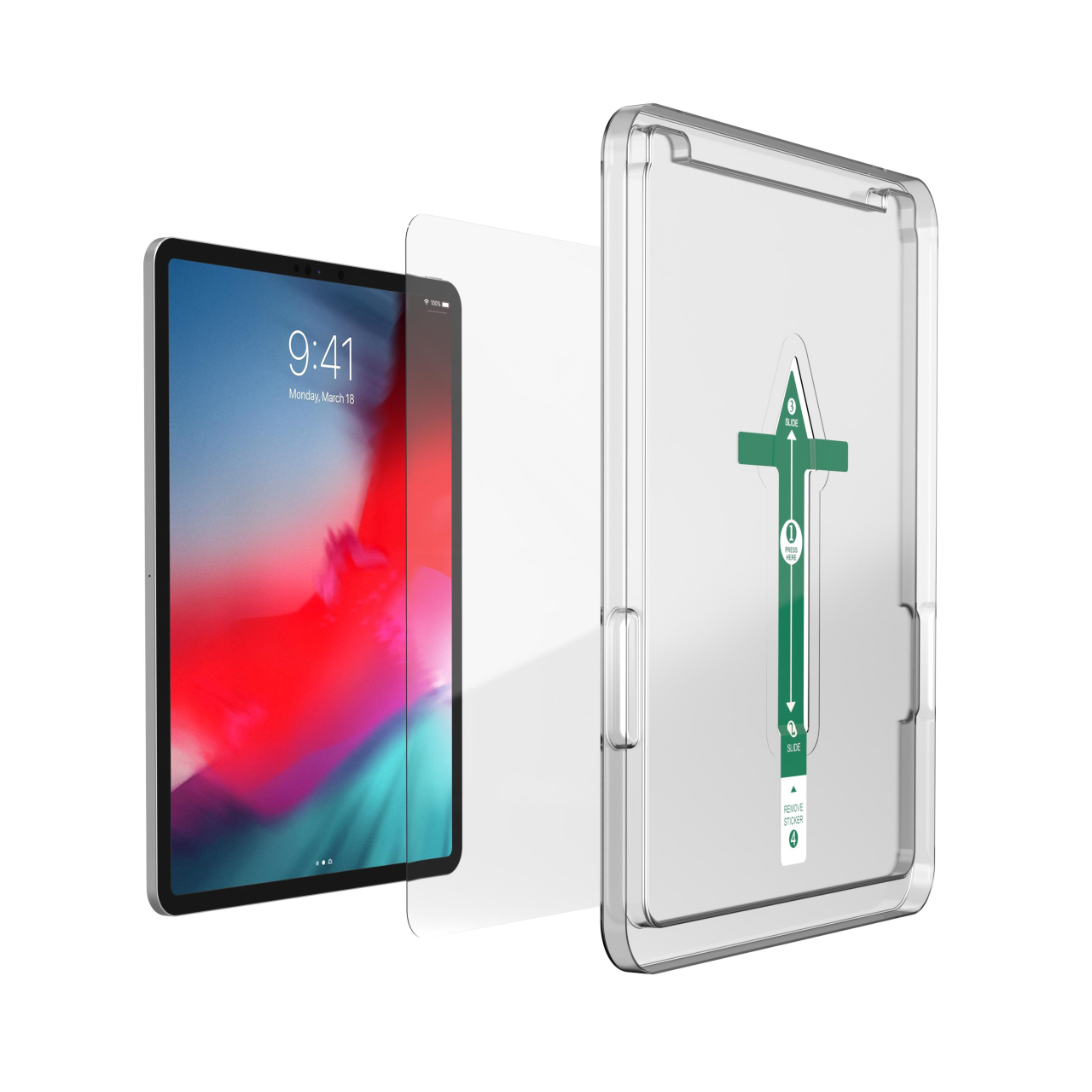iPad Pro 11 2020/2018 iPad Air 4 2020/5 2022 Next One kijelzővédő üvegfólia
