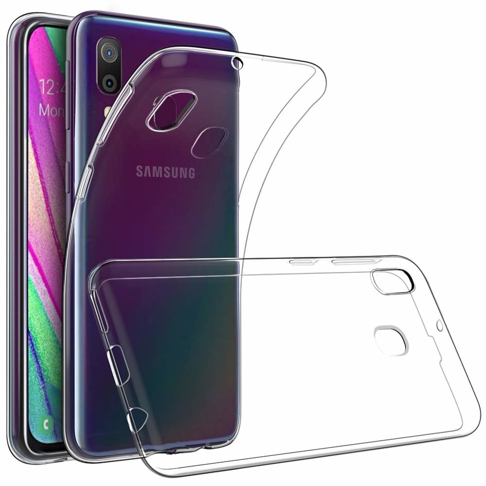 Samsung Galaxy A40 Jelly Case Mercury tok átlátszó