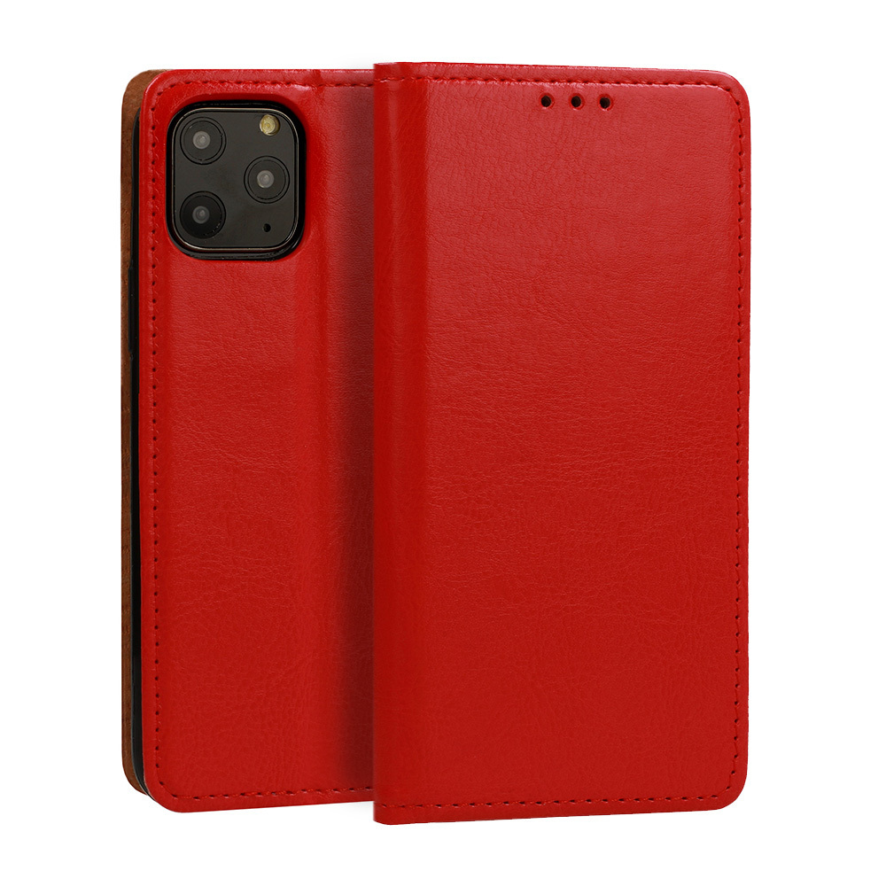 Xiaomi Redmi 10A Book Special bőr fliptok piros