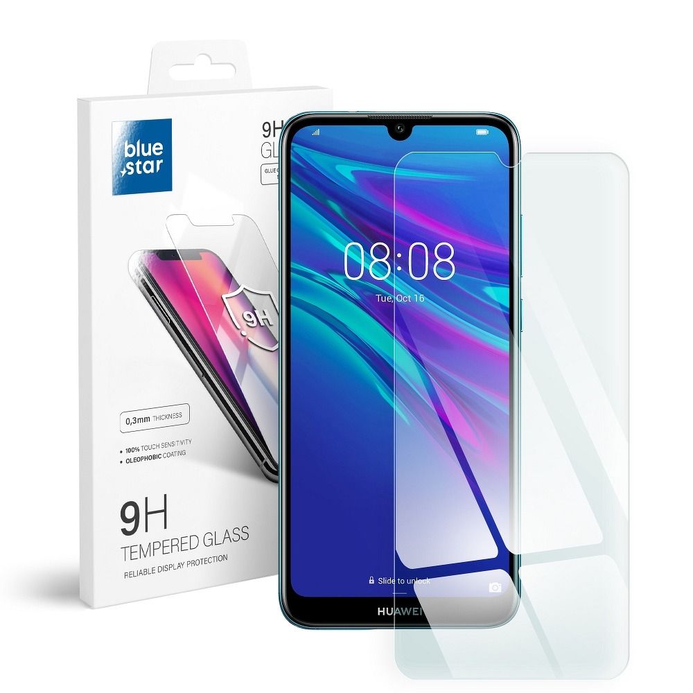 Huawei Y6 2019 Blue Star kijelzővédő üvegfólia