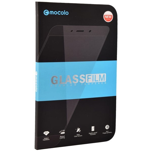 Xiaomi Mi 10 Lite Mocolo TG+ Full adhesive kijelzővédő üvegfólia fekete