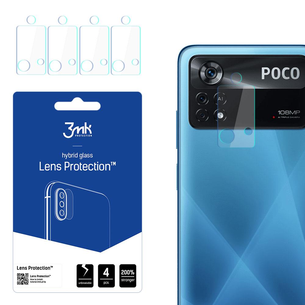 Xiaomi Poco X4 Pro 5G 3MK Hybrid kameralencse védő üveg