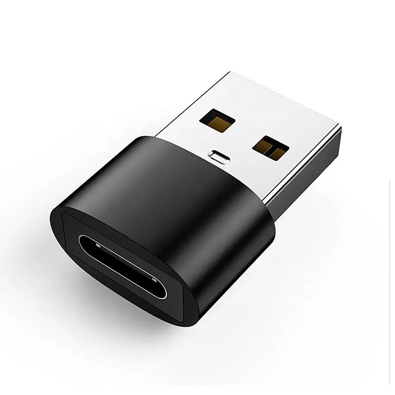 USB Type C - USB 2.0 OTG USB átalakító adapter fekete