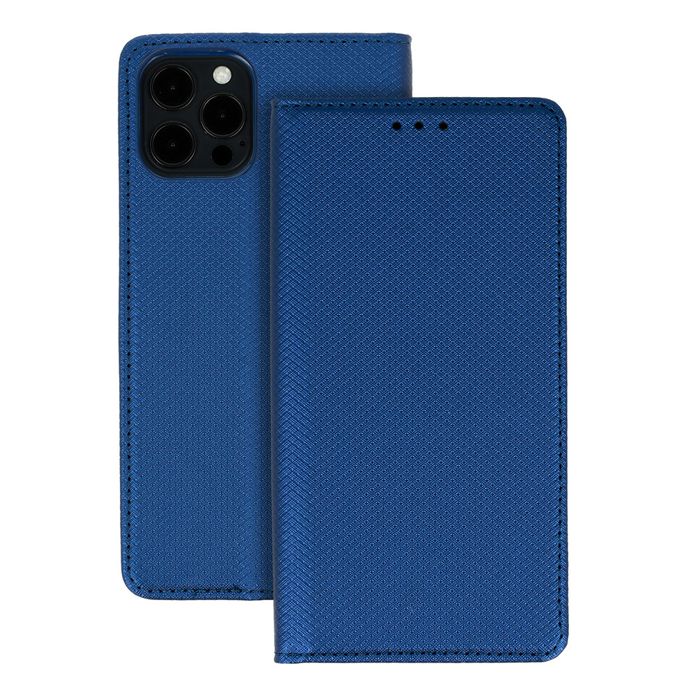 Realme 8 Telone mágneses fliptok tengerészkék