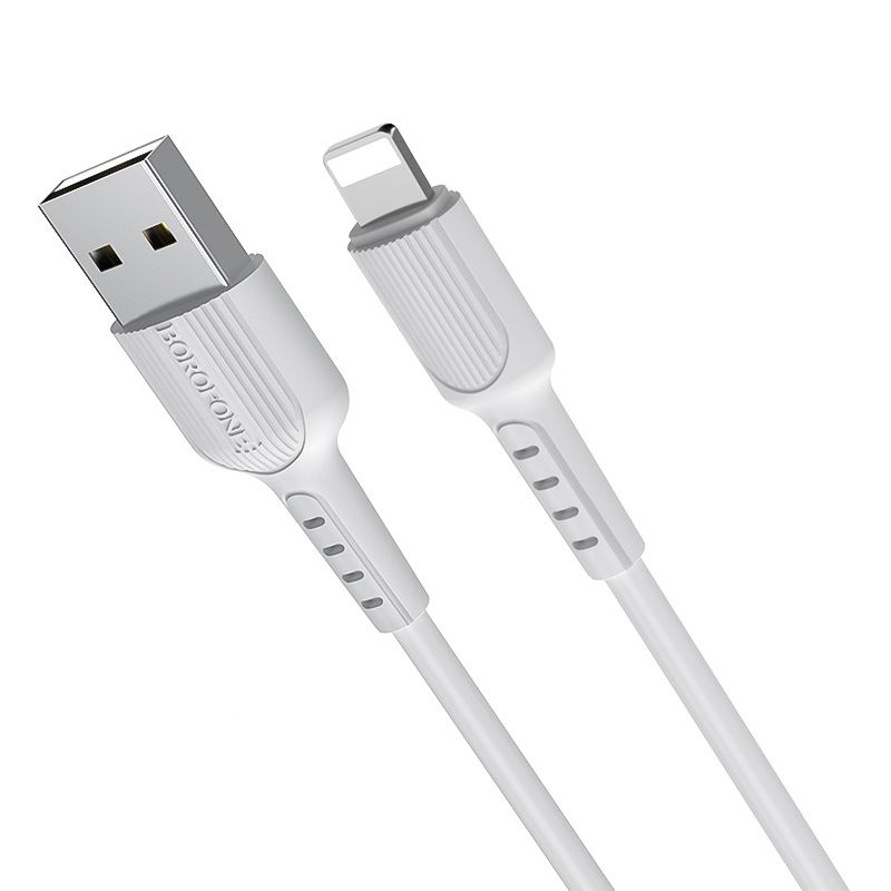  USB Lightning - Borofone BX16 Kábel - 2A 1m fehér
