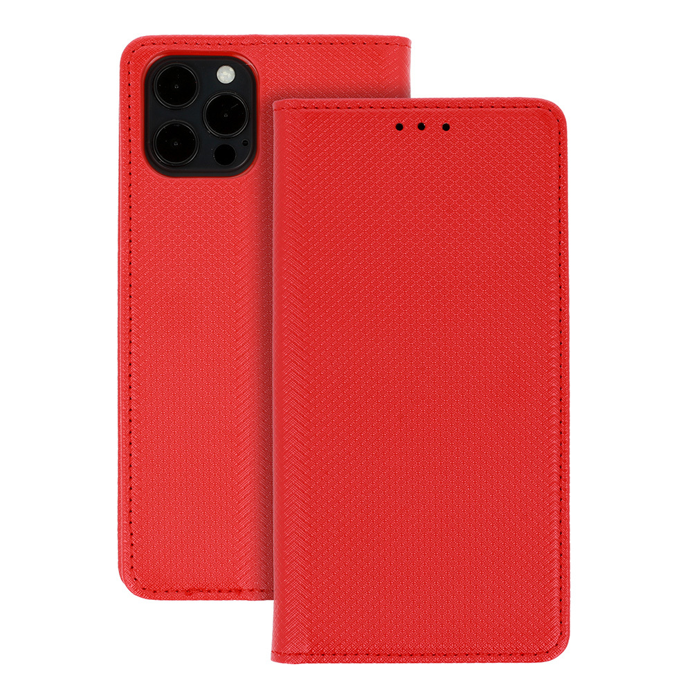 Xiaomi Redmi Note 11 /Note 11S Telone mágneses fliptok piros