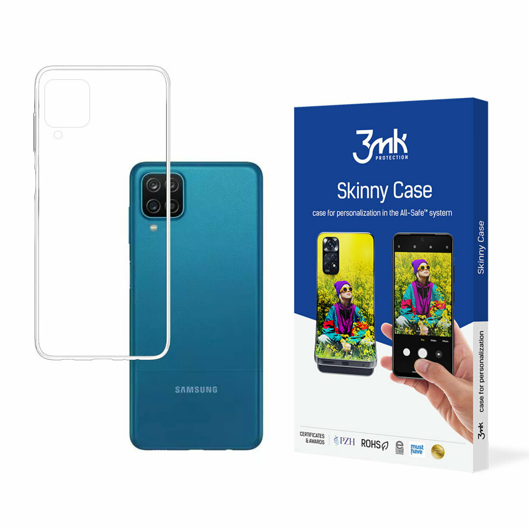 Samsung Galaxy A12 3MK Skinny tok átlátszó