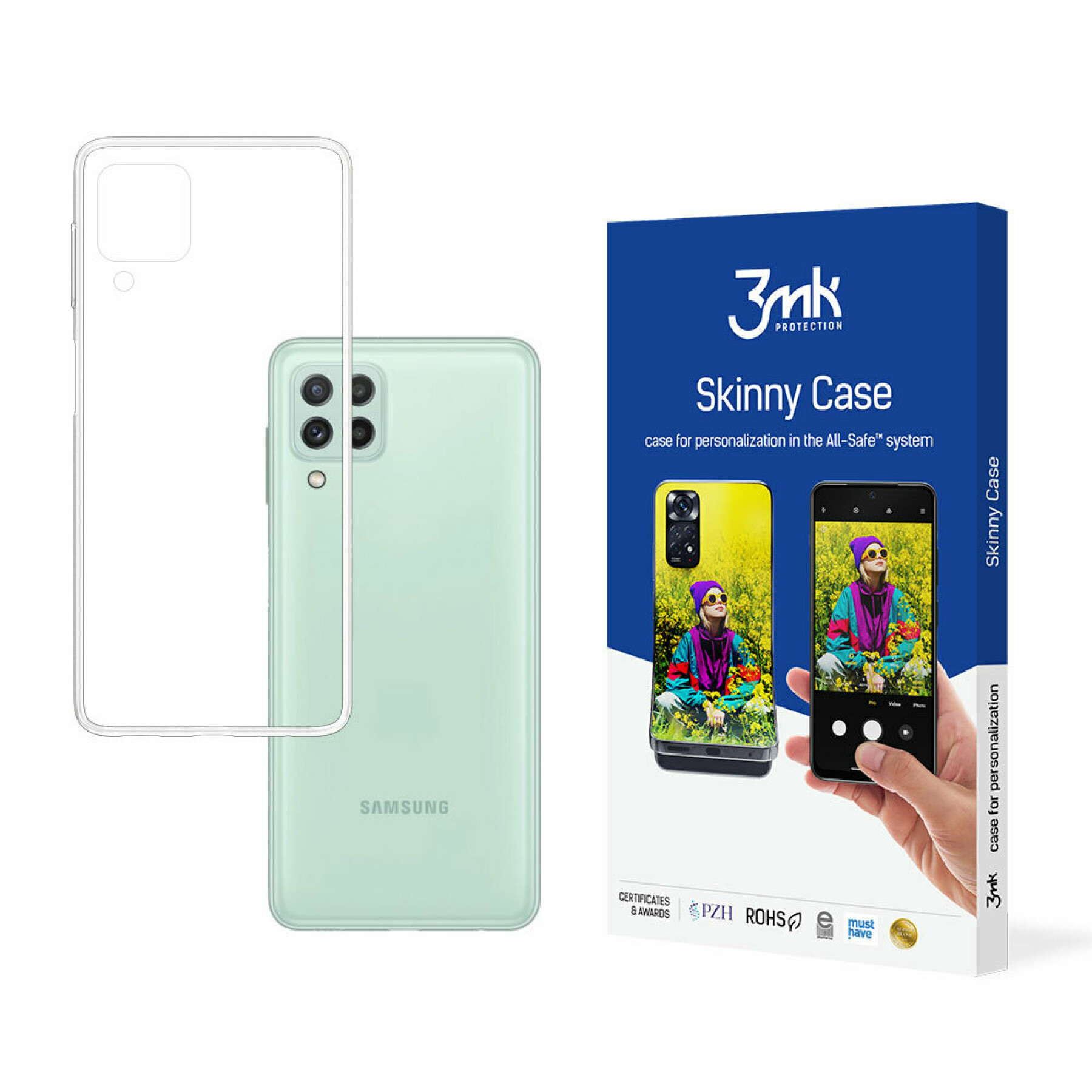 Samsung Galaxy A22 5G 3MK Skinny tok átlátszó