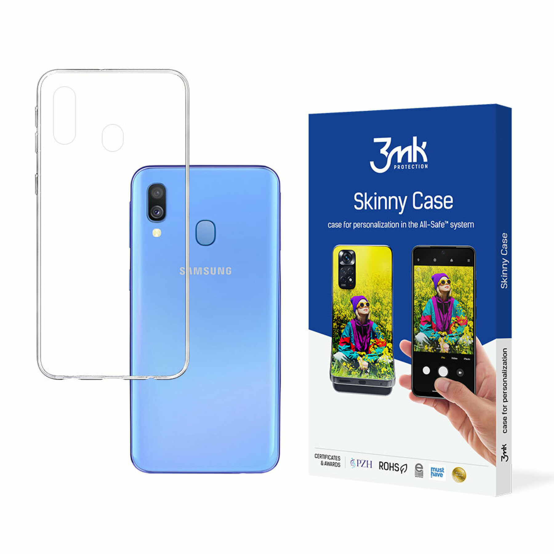Samsung Galaxy A40 3MK Skinny tok átlátszó