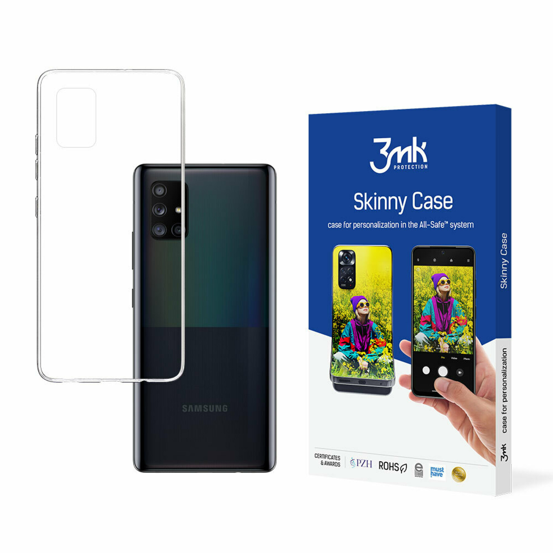 Samsung Galaxy A71 5G 3MK Skinny tok átlátszó