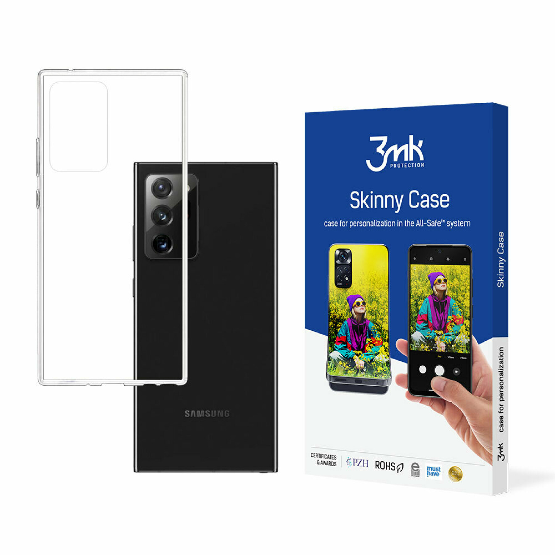 Samsung Galaxy Note 20 Ultra 5G 3MK Skinny tok átlátszó