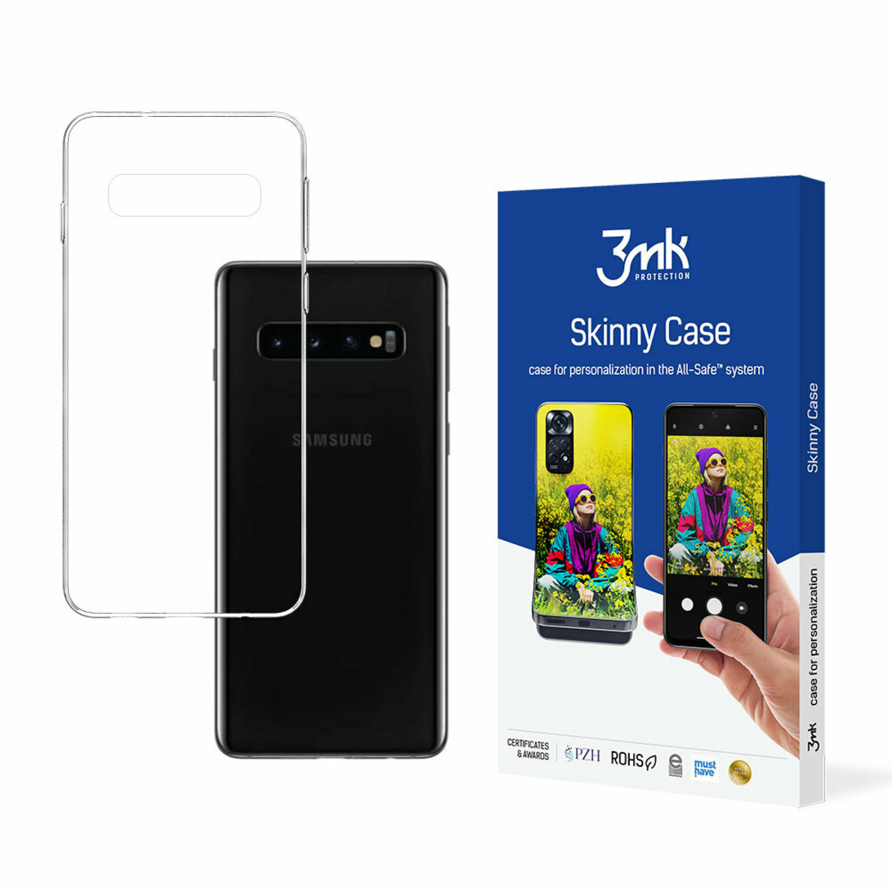 Samsung Galaxy S10 3MK Skinny tok átlátszó