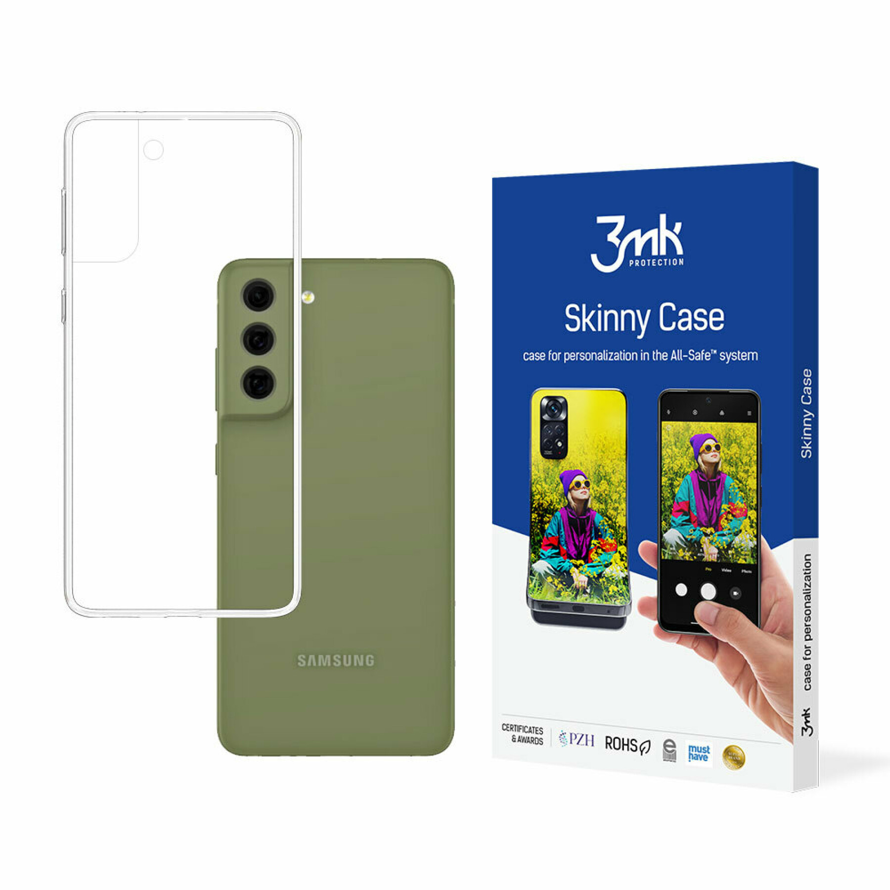 Samsung Galaxy S21 FE 5G 3MK Skinny tok átlátszó