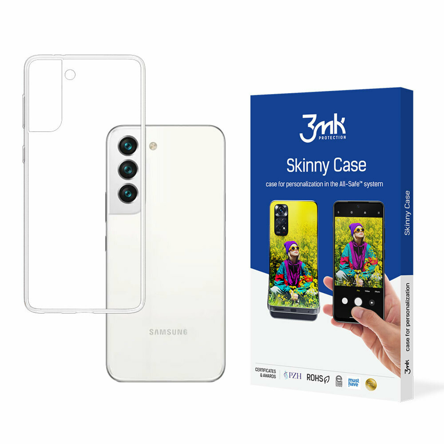 Samsung Galaxy S22 5G 3MK Skinny tok átlátszó