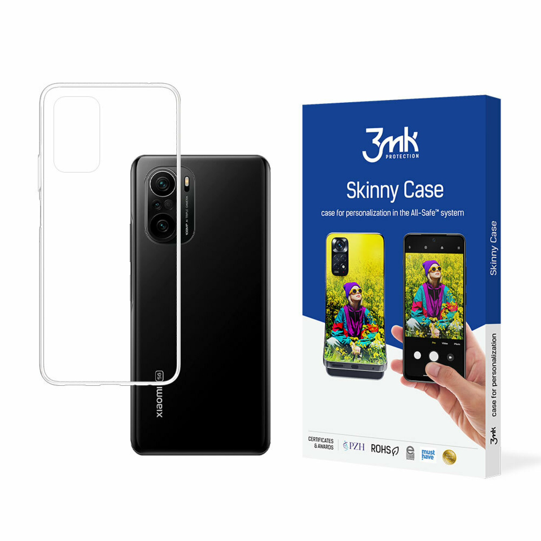 Xiaomi Mi 11X Pro 5G 3MK Skinny tok átlátszó