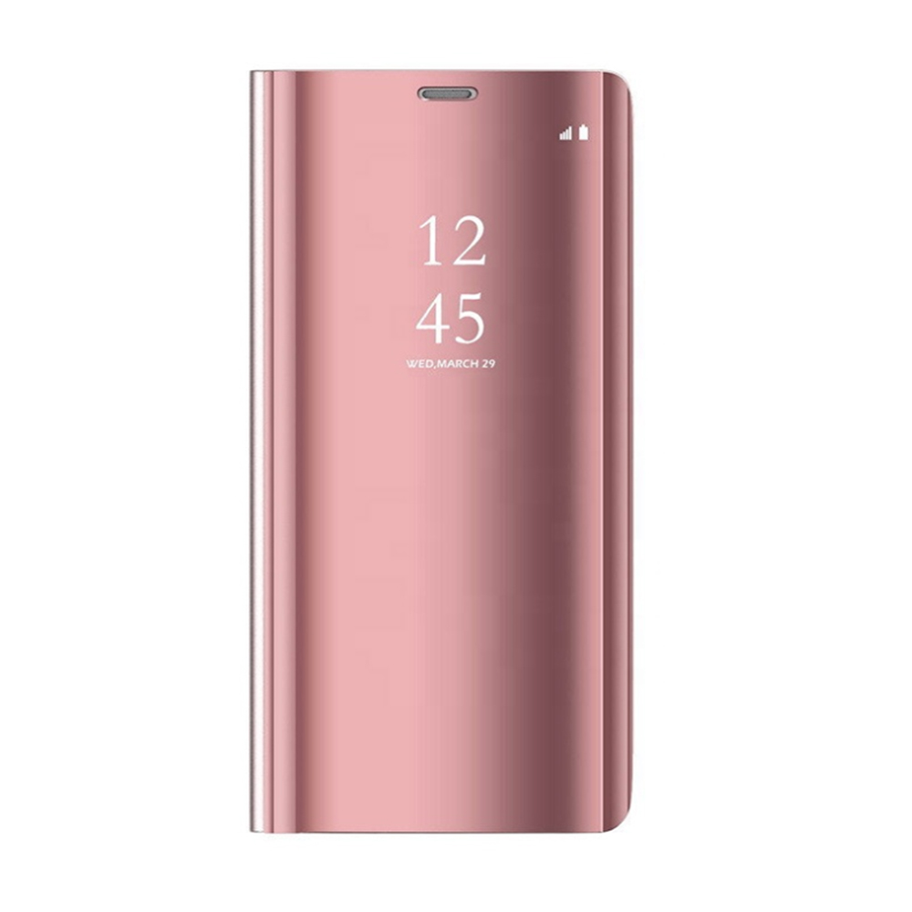 Samsung Galaxy S21 FE 5G Clear View fliptok rózsaszín