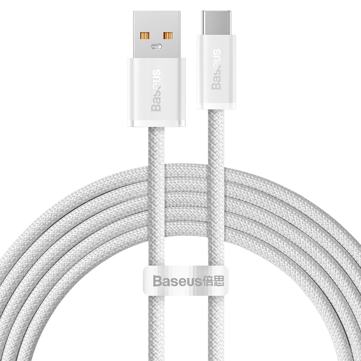 Baseus USB - USB Type C kábel 100W 5A 2m fehér (CALD000702)