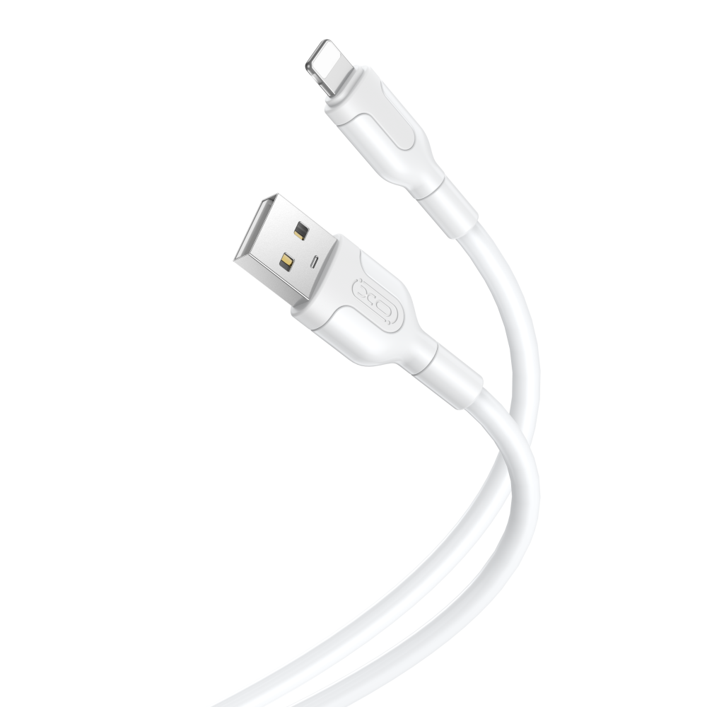 XO NB212 USB - Lightning kábel 1 m 2,1 A fehér