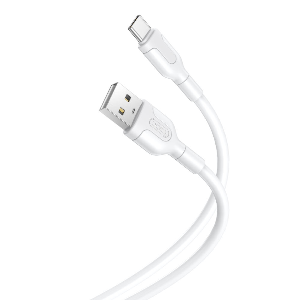 XO NB212 USB - USB-C kábel 1 m 2,1 A fehér