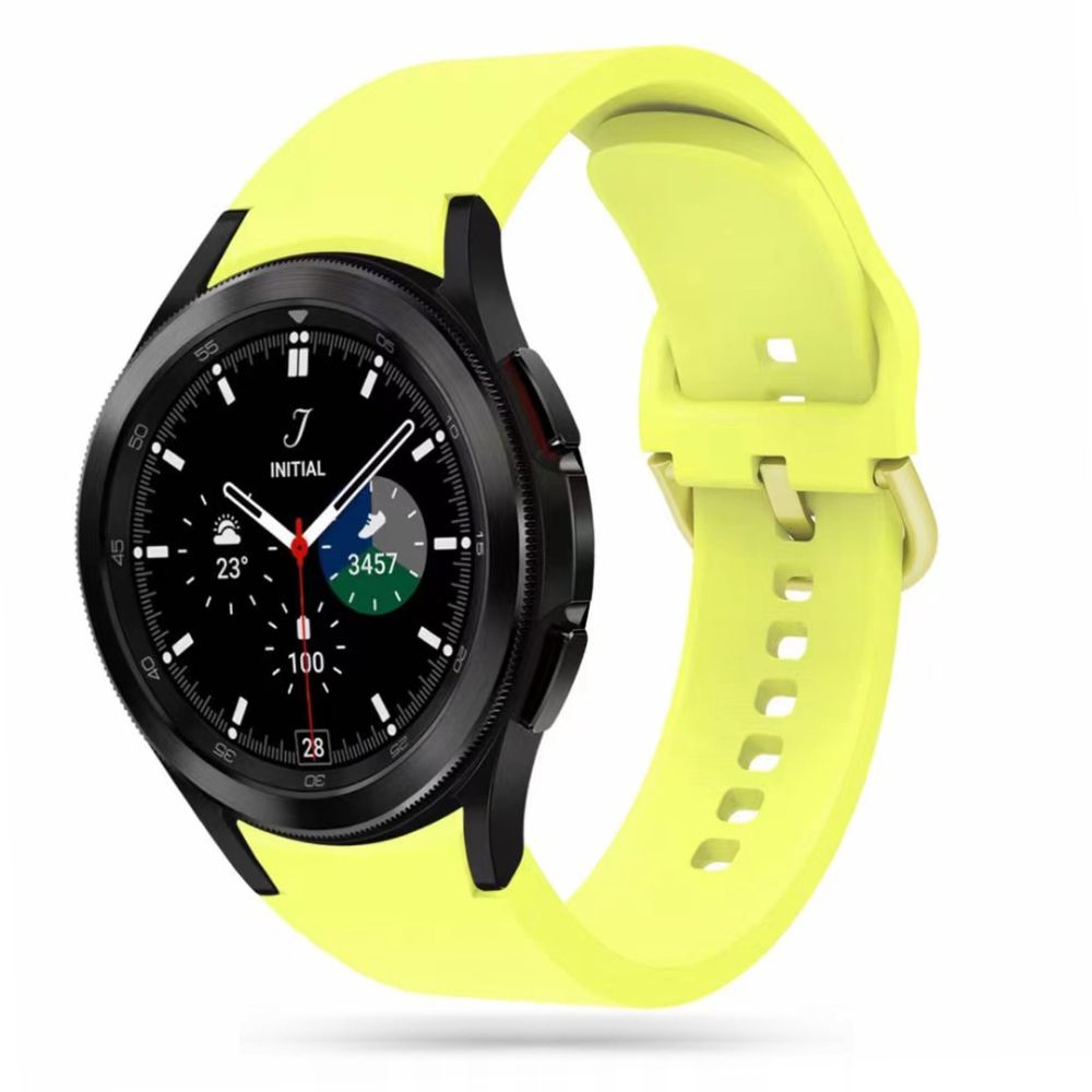 Samsung Galaxy Watch 4/5/5 Pro 40 / 42 / 44 / 45 / 46 mm Tech-Protect Iconband szíj citromsárga