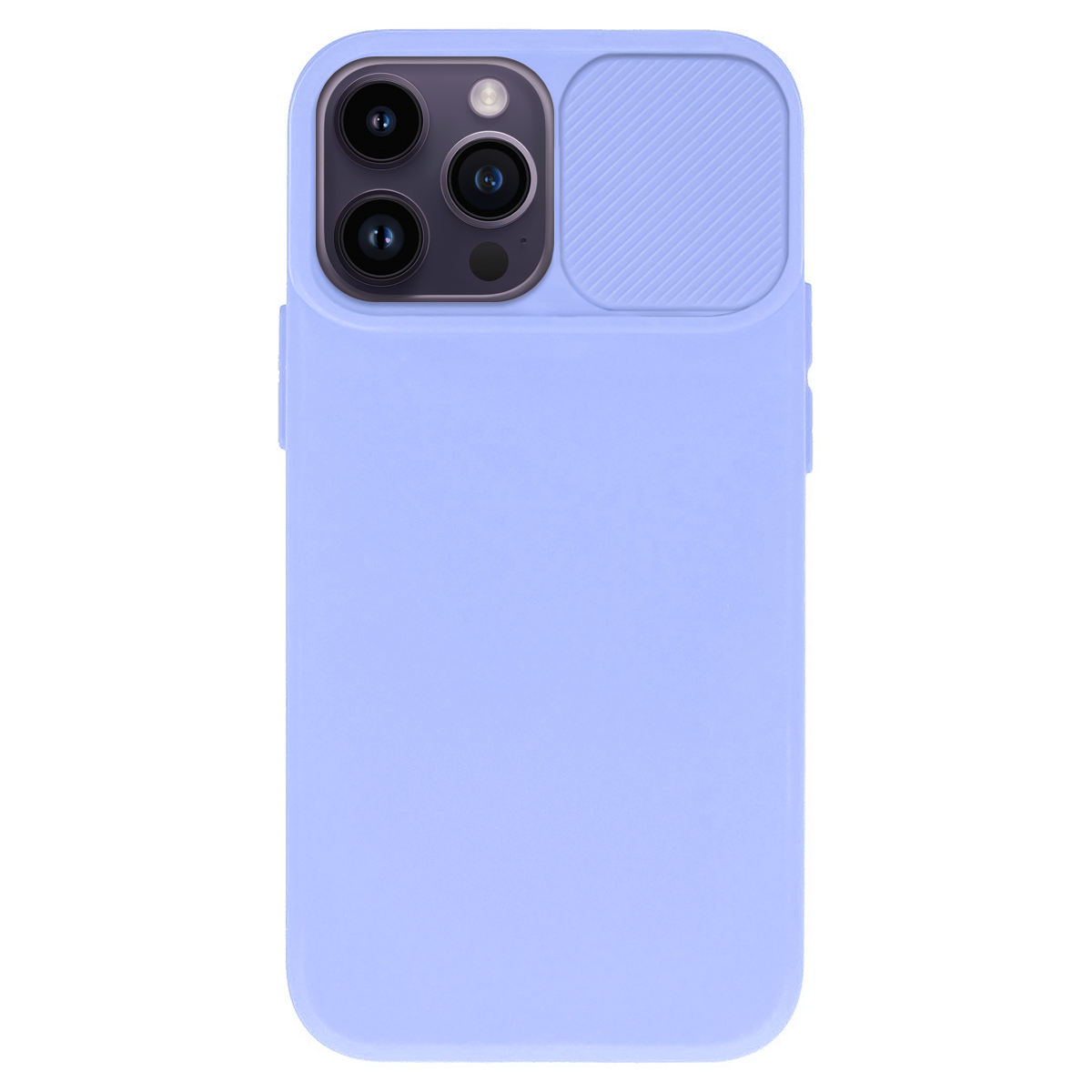 iPhone 14 Pro Max Camshield Soft tok világos lila Alphajack