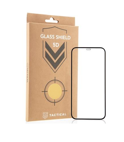 iPhone 14 Pro Tactical Shield 5D AntiBlue kijelzővédő üvegfólia fekete