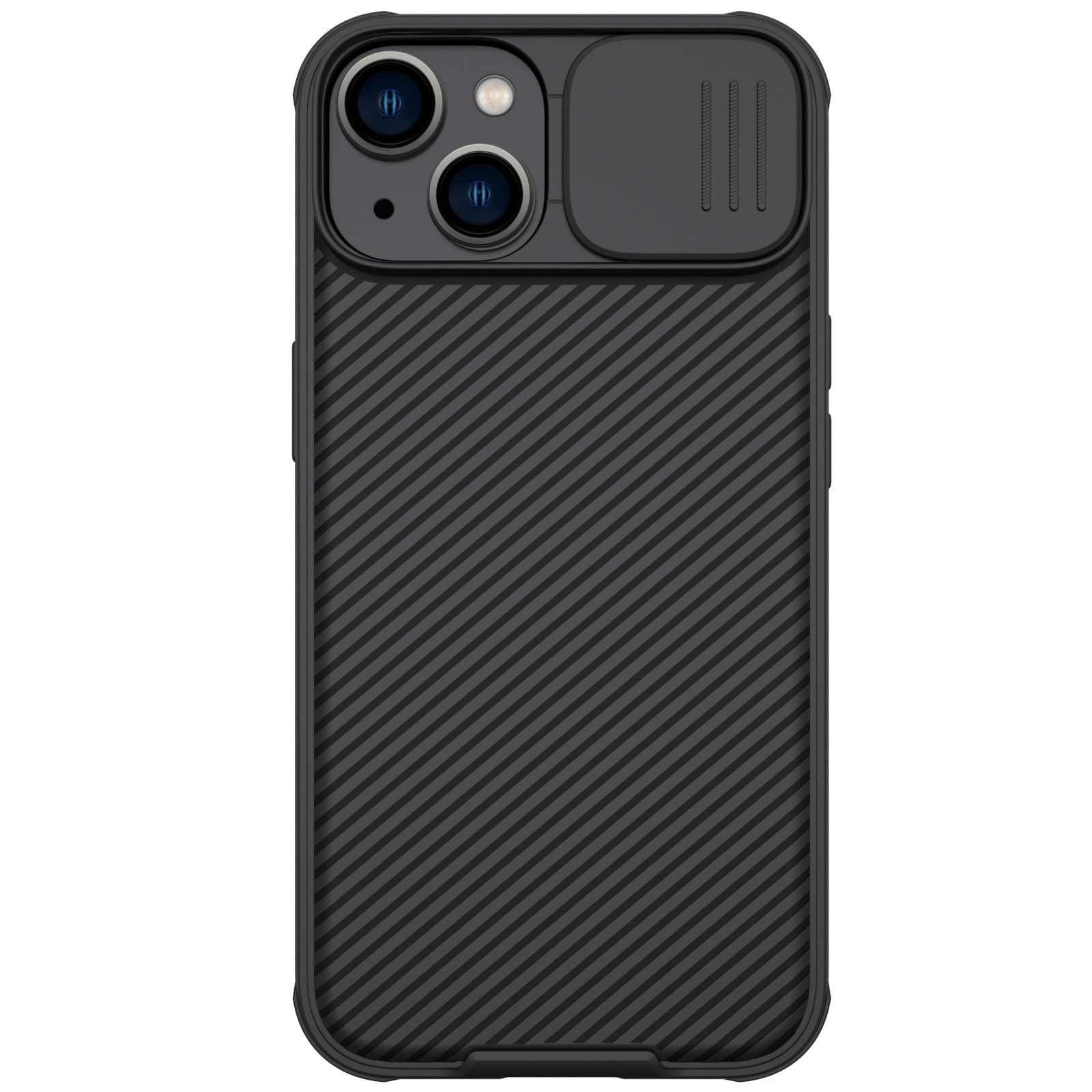 iPhone 14 Plus Nillkin CamShield Pro Magsafe kompatibilis tok fekete