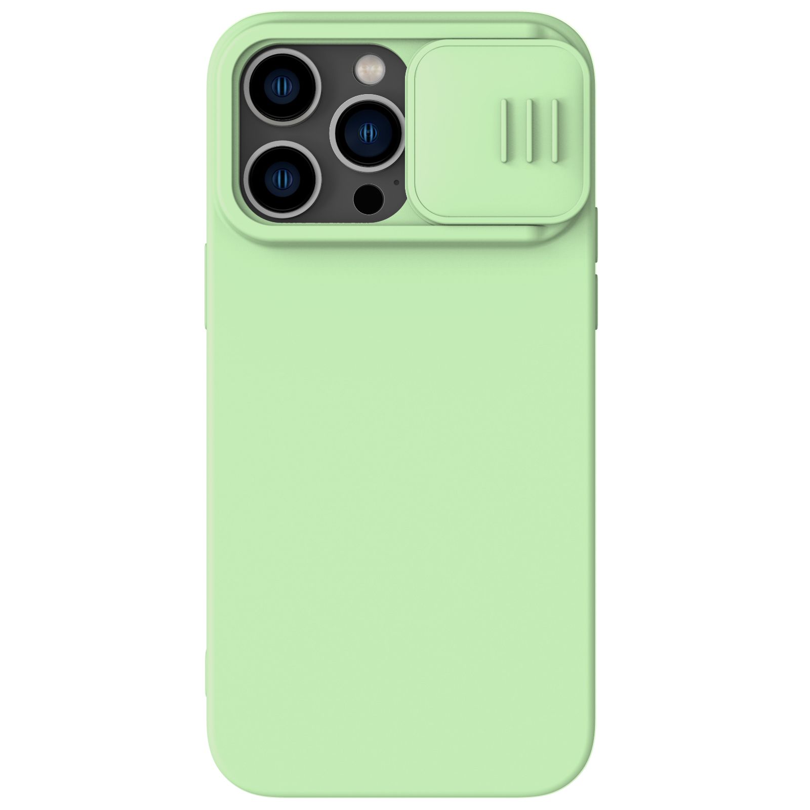 iPhone 14 Pro Nillkin CamShield Silky szilikon tok zöld