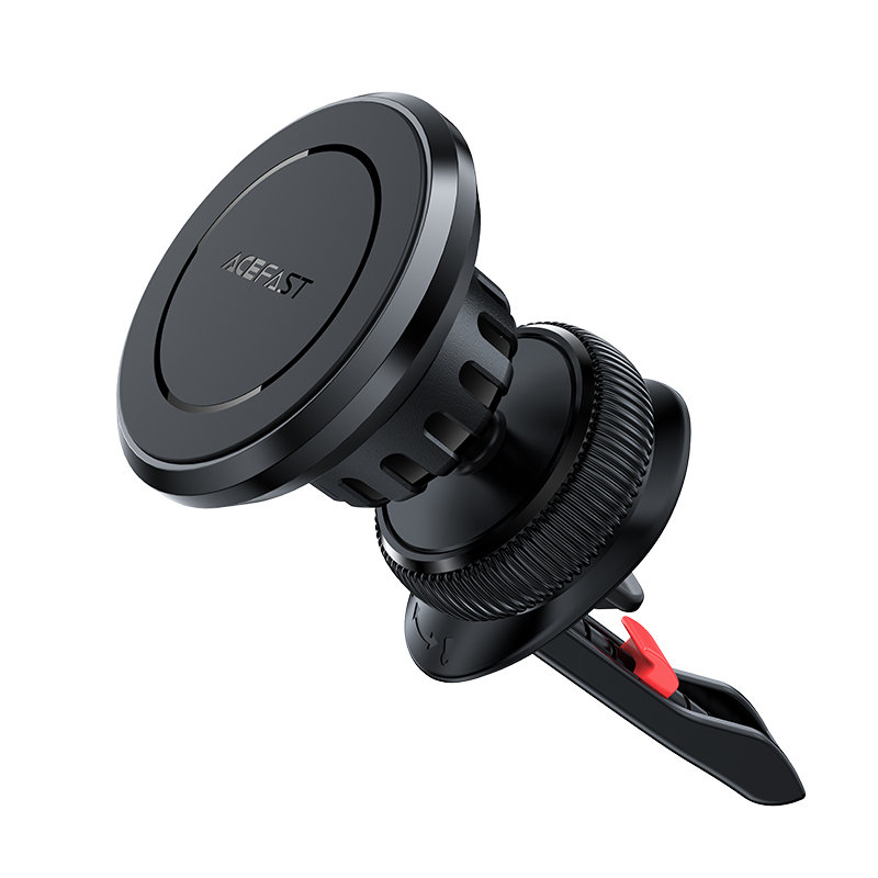 Acefast mágneses autós telefontartó műszerfalra, szélvédőre, szellőzőrácsra rögzíthető fekete (D7)