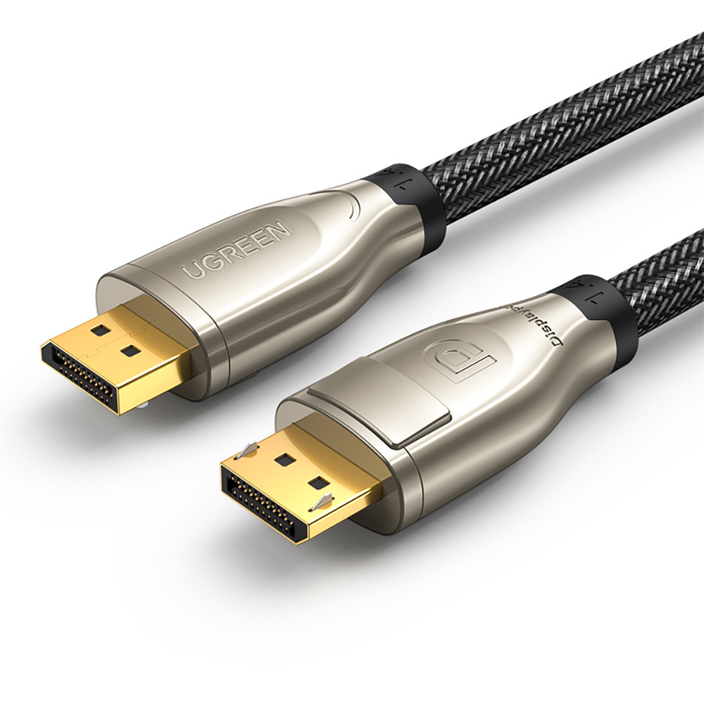 Ugreen DisplayPort 1.4 kábel, 1m szürke (DP112)