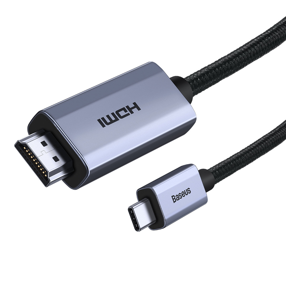 Baseus High Definition Series USB Type C - HDMI 2.0 4K 60Hz kábel 1m fekete (WKGQ010001)