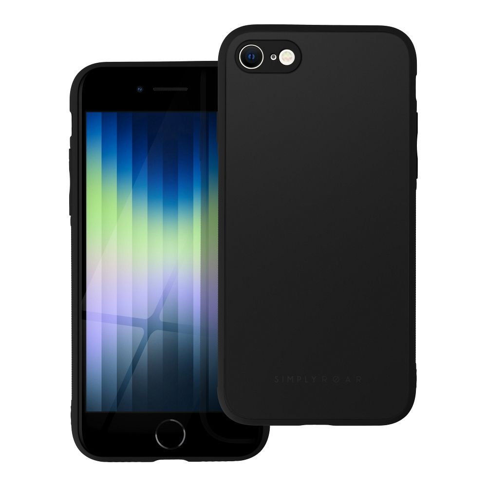 iPhone 7/8/SE 2020/SE 2022 Roar Matt Glass tok fekete