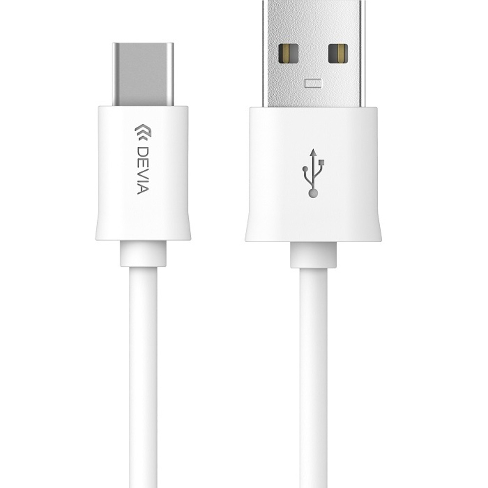 Devia Smart USB - USB-C kábel 1,0 m 2,1A fehér