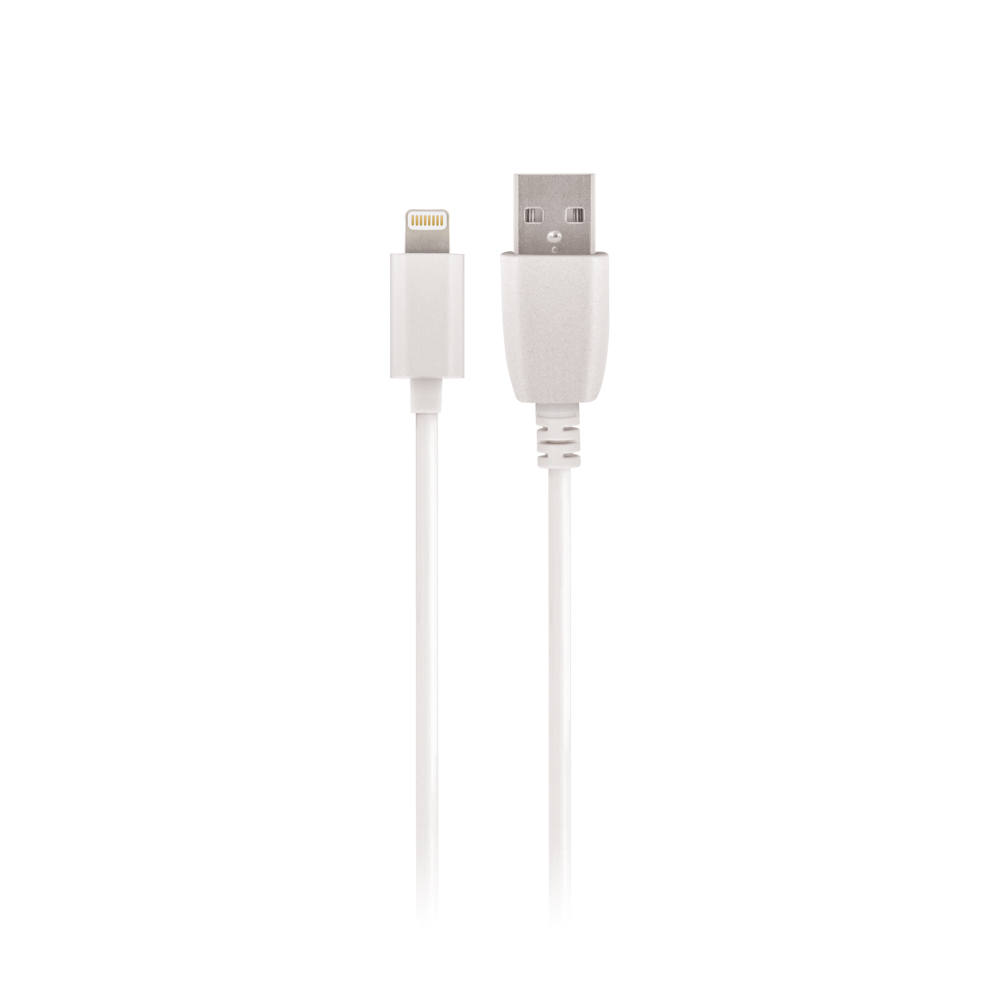 Maxlife USB - Lightning kábel 1,0 m 1A fehér