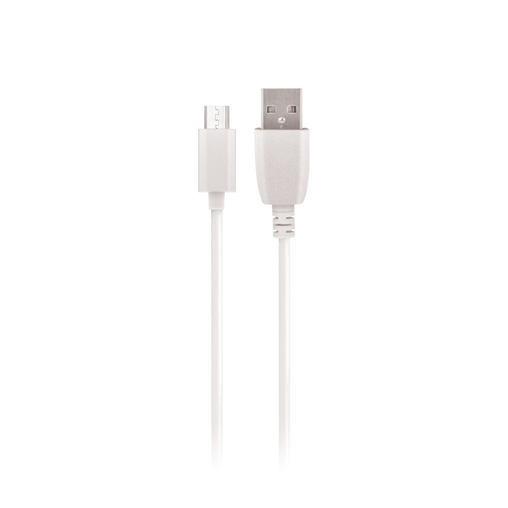 Maxlife USB - microUSB kábel 1,0 m 2A fehér