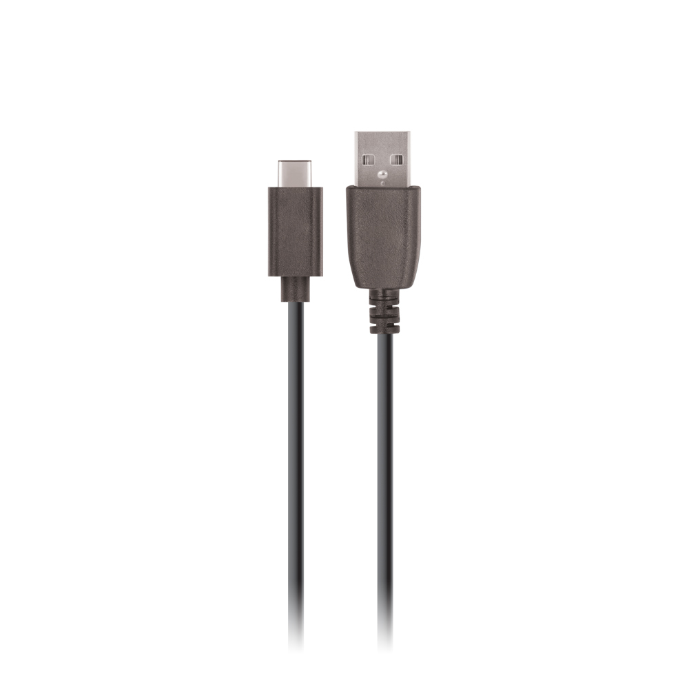 Maxlife kábel USB - USB-C 0,2 m 2A fekete