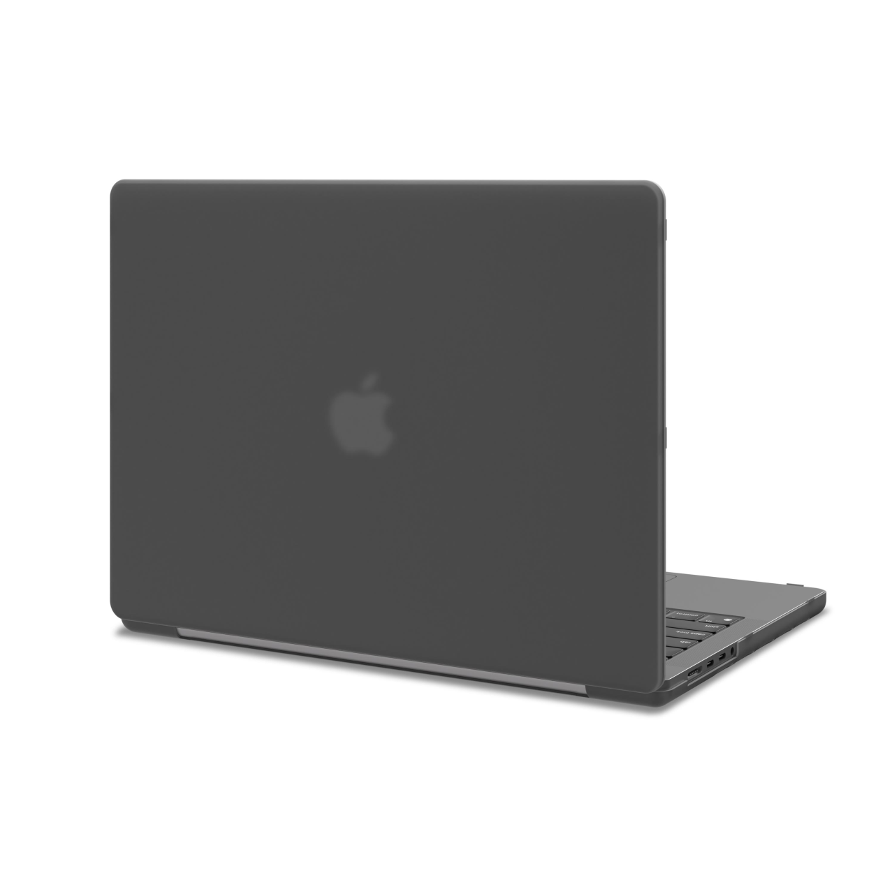 Next One Hardshell, kemény tok MacBook Pro 14 Retina Display 2021-hez Safeguard Smoke Black