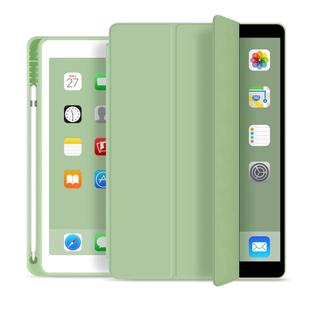 iPad Air 4 2020/5 2022 Tech-Protect SC Pen tok kaktusz zöld