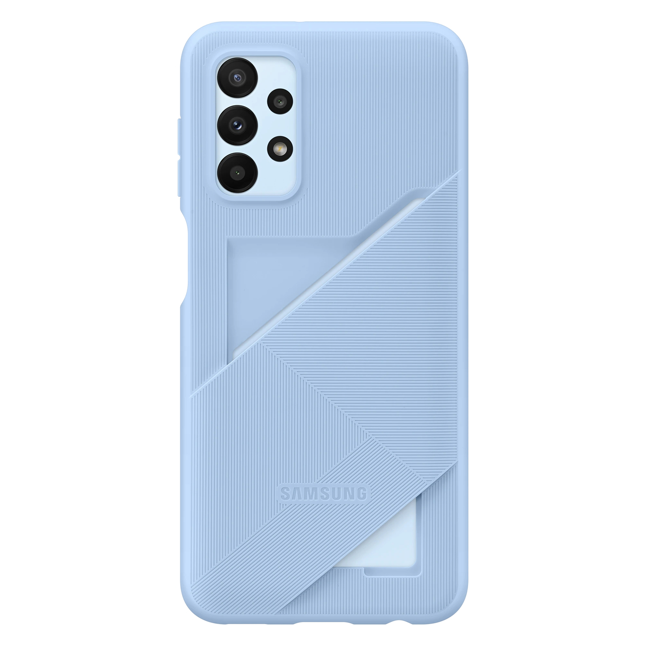 Samsung Galaxy A23 5G Card Slot szilikon gyári tok kék (EF-OA235TLEGWW)
