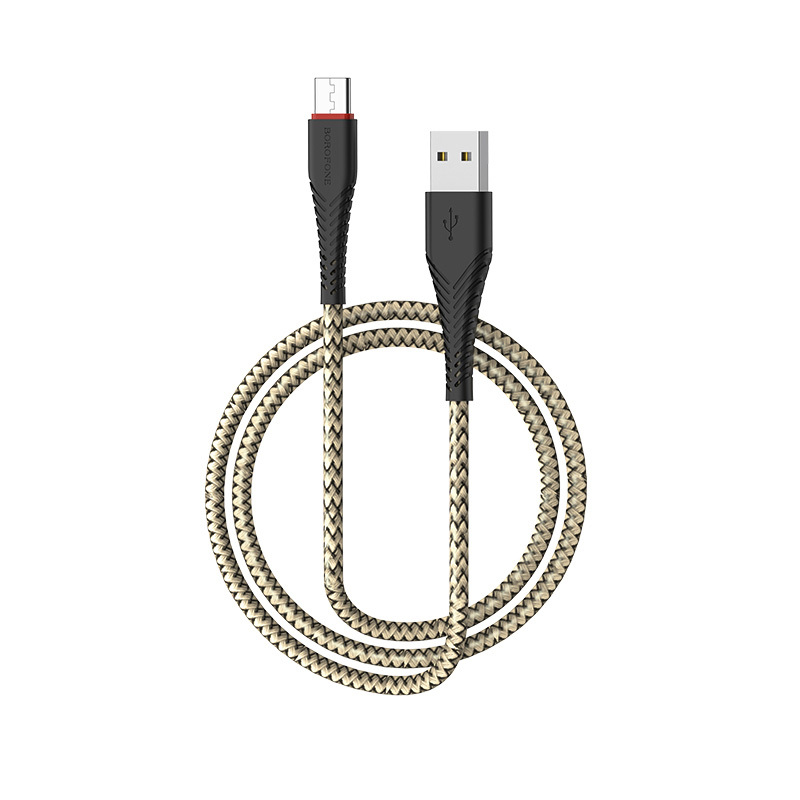 Borofone BX25 Powerful USB - Type C kábel 3A 1m fekete