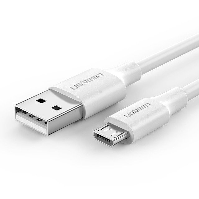 Ugreen USB - micro USB QC 3.0 2.4A kábel 0,5 m (fehér)