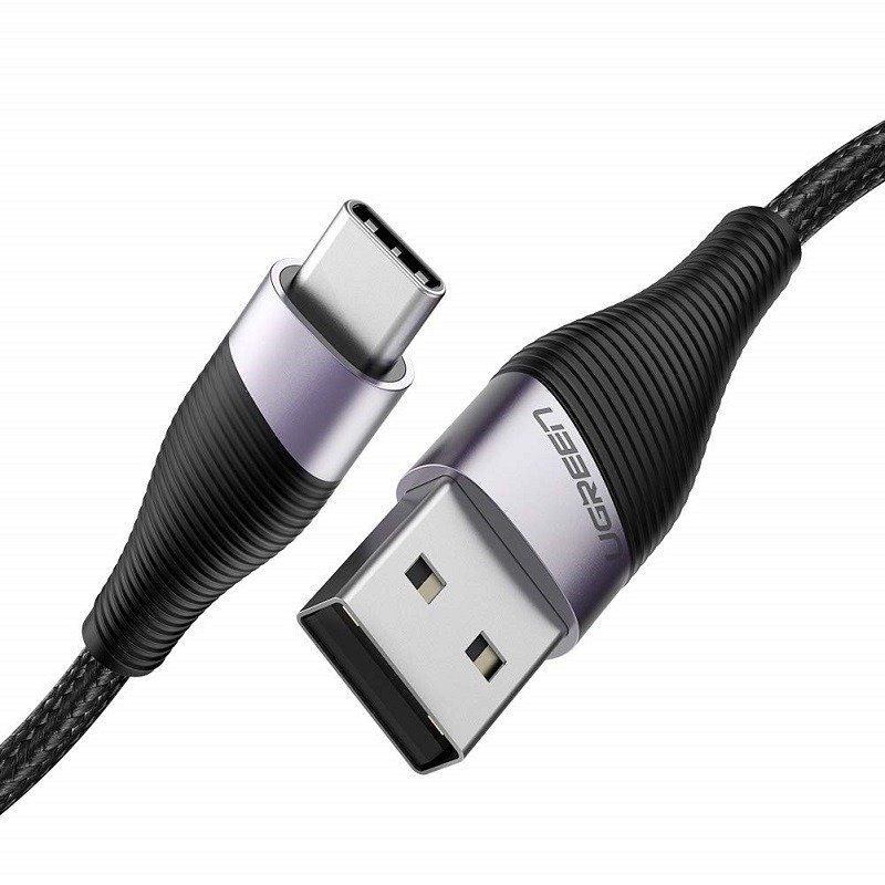 Ugreen USB - USB-C QC3.0 kábel 1 m (fekete)