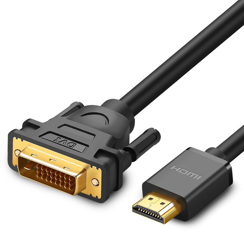 Ugreen HD106 HDMI - DVI kábel, 3m (fekete)