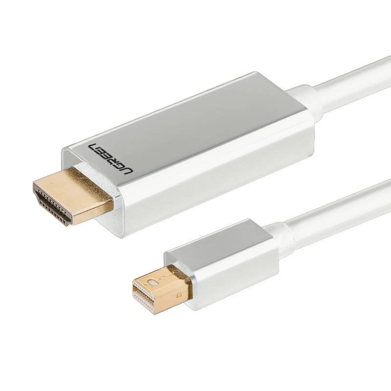 Ugreen MD101 mini DisplayPort - HDMI kábel 2m (fehér)