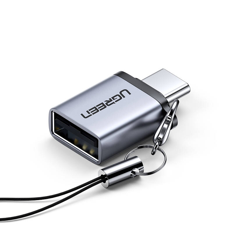 Ugreen US270 USB-A - USB-C OTG adapter (szürke)
