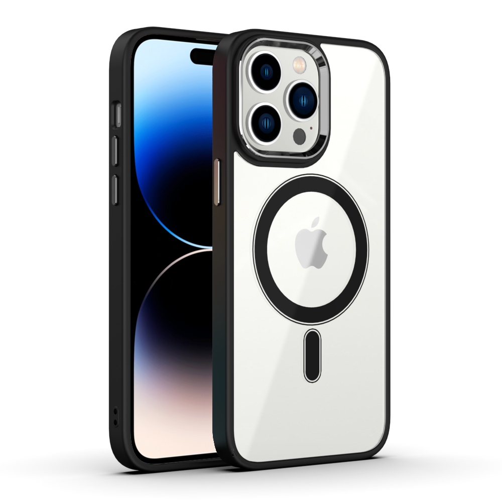 iPhone 12 Pro Max Magnetic Clear tok átlátszó (Magsafe kompatibilis)